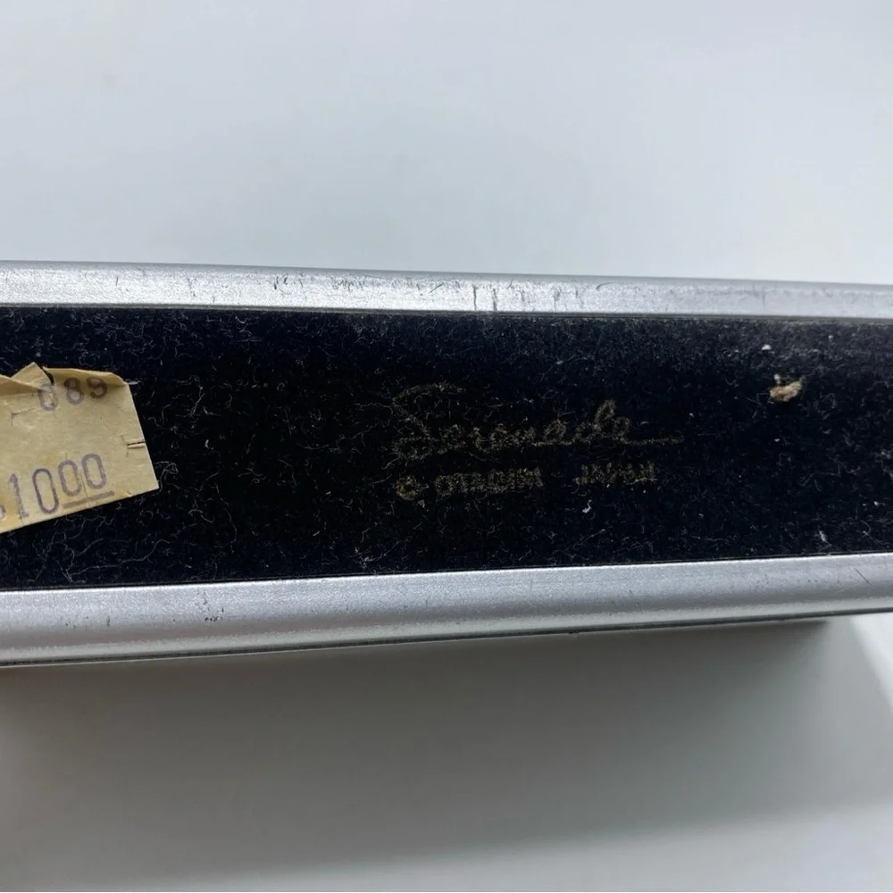 Vintage Otagiri Lacquerware Desk Holder Paper and Pen Floral Japan Serenade 1989